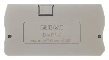 Изолятор торцевой для клеммы VPR-4 DKC D-VPR-4