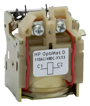Расцепитель независимый OptiMat D100 D160 D250 D400 D630 220DC/400AC УХЛ3 КЭАЗ 143497