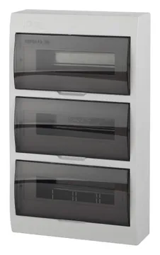 Бокс навесной ЩРН-П-36 36мод. IP41 пластик SIMPLE NO-box_simple-plastic_36_surface BOXS36 Эра Б0041529