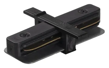 Коннектор I-образный PTR/R CI-BL встраив. шинопровод черн. JazzWay 5031814