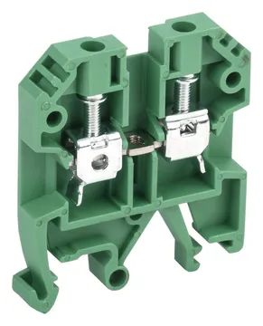 Клемма винтовая КВИ-4кв.мм зел. IEK YZN30-004-K06