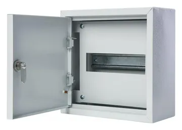 Корпус навесной ЩРН-9 250х250х120 9мод. IP31 метал. DEKraft 30201DEK
