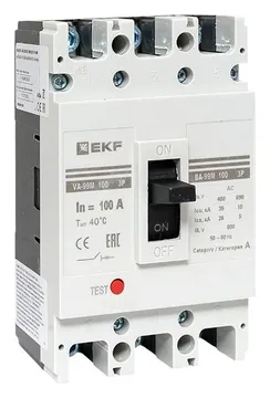 Выключатель автоматический 3п 100/100А 35кА ВА-99М PROxima EKF mccb99-100-100m