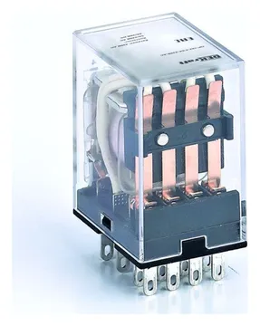 Реле промежуточное ПР-102 5А 230В AC 4 конт. с LED-индикацией DEKraft 23900DEK