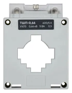 Трансформатор тока ТШП-0.66 400/5А кл. точн. 0.5S 5В.А габарит 40 IEK ITB30-3-05-0400