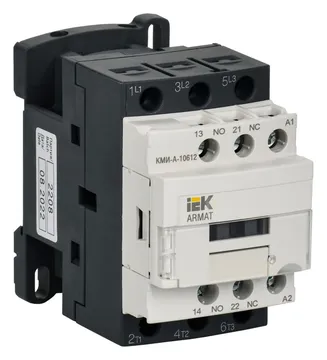 Контактор КМИ-А-10612 LC1D 6А кат. 230В AC 1НО+1НЗ AC-3 IEK AR-ACC-11-006-230-11