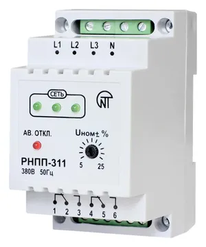 Реле напряжения РНПП-311 3ф НовАтек-Электро 3425600311