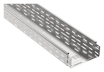 Лоток листовой перфорир. 300х80 L3000 сталь 0.8мм IEK CLP10-080-300-3