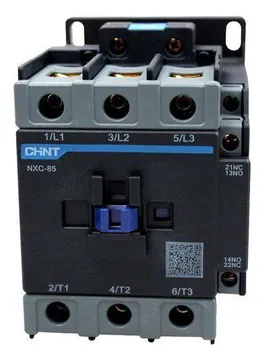 Контактор NXC-85 85А кат. 220В AC 1НО+1НЗ AC-3 (R) CHINT 836816