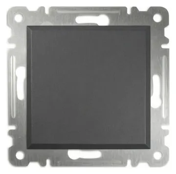 Выключатель 1-кл СП 10А IP20 250В механизм дым. Makel 57050001
