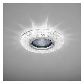Светильник Emilia LED 51 6 70 декор. огран. полимер. со светодиод. подсвет. MR 16 прозр. ИТАЛМАК IT8682