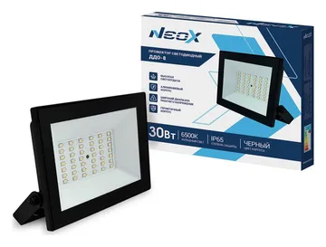Прожектор светодиодный ДДО-8 30Вт 6500К IP65 3000лм 100лм/Вт 230В NEOX 4690612034003