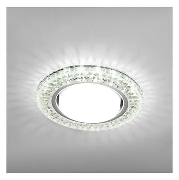 Светильник Emilia LED 53 1 70 полимер со светодиод. подсветкой GX53 прозр. ИТАЛМАК IT8689