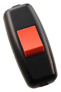 Выключатель для бра Accessories навесной черн./красн. LEZARD 715-1121-611