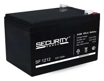 Аккумулятор ОПС 12В 12А.ч SF 1212 Security Force 4614030010001