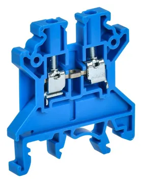 Колодка клеммная CTS ARMAFIX 2.5кв.мм син. IEK YCT10-00-K07-002
