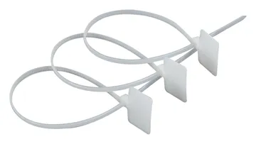 Хомут с площадкой OptiKit CT-M-N-2.5х110 бел. (уп.100шт) КЭАЗ 278330