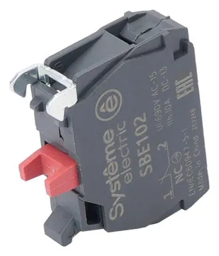Блок контактный 1 НЗ SE SBE102