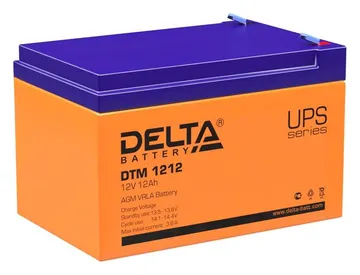 Аккумулятор UPS 12В 12А.ч DTM 1212 Delta 4614010050008