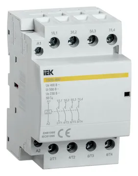 Контактор модульный КМ25-40М AC/DC KARAT IEK MKK21-25-40