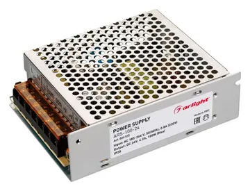 Блок питания ARS-100-24 24В 4.2А 100Вт IP20 сетка 2 года Arlight 026123