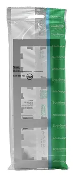Рамка 3-м AtlasDesign универс. бел. SE ATN000103