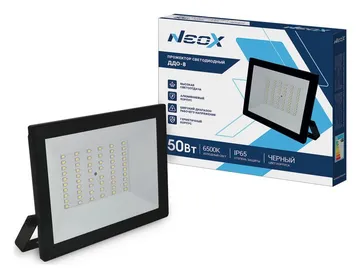 Прожектор светодиодный ДДО-8 50Вт 6500К IP65 5000лм 100лм/Вт 230В NEOX 4690612033990