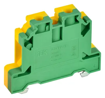 Колодка клеммная CTS-PEN ARMAFIX земля 10кв.мм жел./зел. IEK YCT11-00-K52-010