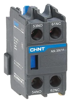 Приставка доп. контакты AX-3X/11 к контактору NXC-06~630 (R) CHINT 938256