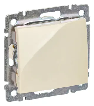 Переключатель перекрестный 1-кл. СП Valena 10А IP31 250В механизм сл. кость IEK 774307