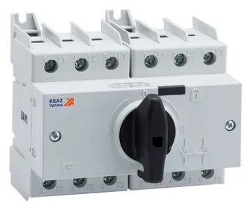 Выключатель-разъединитель реверсивный 3п 80А OptiSwitch DI-80-3C КЭАЗ 332082