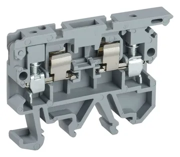 Клемма винтовая КВИ-4-П с держат. предохр. 5х20 сер. IEK YZN30-004F-K02