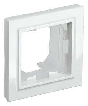 Рамка 1-м IP44 BRITE РУ-1-БрБ-44 бел. IEK BR-M12-44-K01