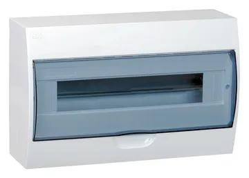 Корпус навесной ЩРН-П-18 Krepta 3 IP41 пластик. бел. IEK MKP12-N-18-40-10