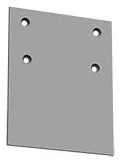 Крышка торцевая Т-Лайн сер. RAL7045 с комплектом саморезов VARTON V4-R0-H0.0007.TL0-0001