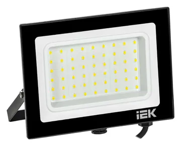 Прожектор светодиодный СДО 06-50 6500К IP65 черн. IEK LPDO601-50-65-K02