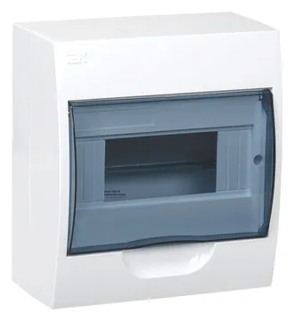 Корпус навесной ЩРН-П-8 Krepta 3 IP41 пластик. бел. IEK MKP12-N-08-40-20