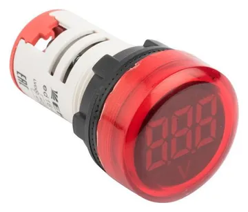 Индикатор значения напряжения ED16-22VD красн. PROxima EKF ed16-22vd-r