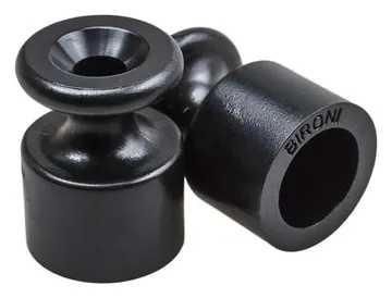 Изолятор ОП пластик черн. (уп.100шт) Bironi B1-551-23-100