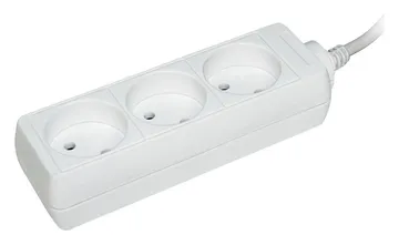 Удлинитель 3х3м без заземл. 10А IP20 У3 2P 250В 2х0.75 IEK WYP10-06-03-03-N