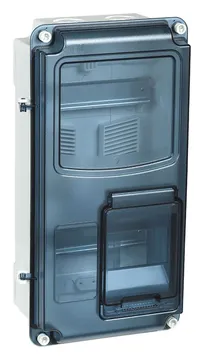 Корпус ЩУРн-П 1/8 Krepta 3 IP66 PC пластик. IEK MSP1-N-08-66-L
