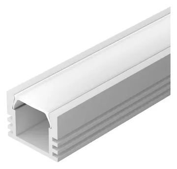 Профиль PDS-S-2000 ANOD White L2000 алюм. Arlight 018270