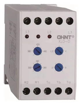 Реле контроля фаз XJ3-D AC 380В CHINT 284003