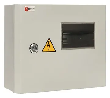 Щит ЩУ-1/1-0 (250х300х100) счетчик на DIN-рейку IP54 EKF mb54-1E