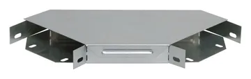 Угол для лотка горизонтальный 90град. 300х50 с кр. IEK CLP2P-050-300
