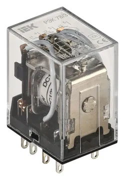 Реле РЭК 78-3 5А 12В DC IEK RRP20-3-05-012D