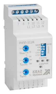 Реле напряжения OptiDin РНПП 311М УХЛ3.1 КЭАЗ 114060