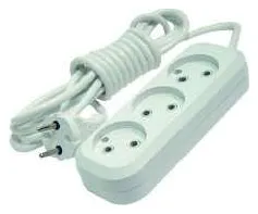 Удлинитель 3х3м без заземл. 10А IP20 Makel MGP123