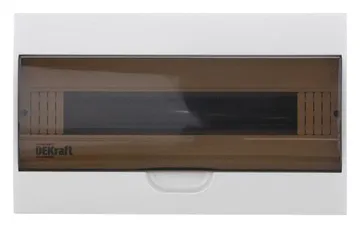 Корпус навесной ЩРН-П-18 18мод. IP41 пластик. DEKraft 31012DEK