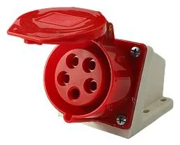 Розетка стационарная ОП PPC 115 16А 5п 3PPEN 380В IP44 JazzWay 5072671
